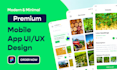 do mobile app ui ux design, app ui design, mobile app ui design in figma