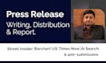 write and submit press release for pr distribution