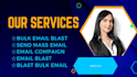 do bulk email blast, send bulk email, mass email and email marketing