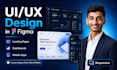 design modern UI UX for website, mobile app in figma