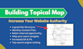 build a topical map to increase website topical authority