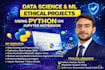 do machine learning, data analysis and python projects
