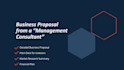 create detailed business plans, proposal and pitch deck