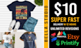 make brilliant tshirt design