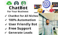 be you professional chatbot creator using manychat