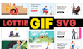 create lottie animations for website or app