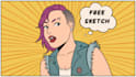 draw your self potrait in pop art style
