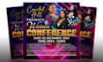 do event , party, church flyer, conference flyer within 24 hours
