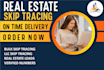 do bulk skip tracing,real estate skip tracing ,llc skip tracing,lead generation