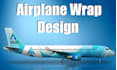 create airplane wrap design and any wrap design