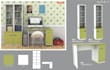 do 3d kitchen set or modular furniture