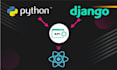 be your python django and react website developer