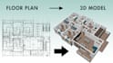 create sketchup 3d models from floor plans