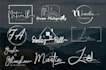 do  handwriting, scripted, signature, cursive logo