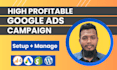 do advanced google ads PPC campaigns setup and optimize