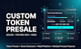 develop custom token launchpad and presale platform