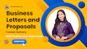 write your personal proposals or business letters