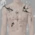 create a modern minimal realistic tattoo design