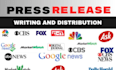 write press release, press releases, do press distribution, pr distribution