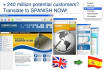 translate your website from english to spanish