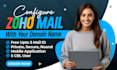 fix zoho mail an email with your domain name