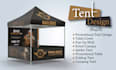 design promotional tent, table cover, flag and canopy tent