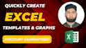 quickly create excel templates and graphs
