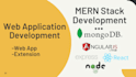 build web app with mern stack development and AWS deployment
