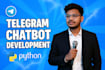 devleop a custom telegram bot using python