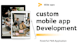 develop a custom app on glide