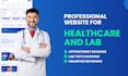 develop professional healthcare and lab website development
