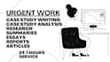 do quality case study analysis, research and summary writing