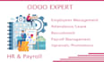 complete odoo setup HR, payroll, CRM, sales, purchase, inventory, marketing