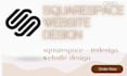 design, redesign and develop squarespace, landing page