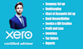 help you with xero advisor, set up, reconcile, bookkeeping