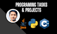 java python cpp programming tasks and projects
