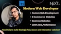be your modern web developer, nextjs and reactjs expert