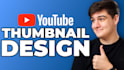 design clean youtube thumbnails for you