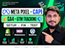 set up and fix facebook pixel, capi, ga4 and GTM tracking