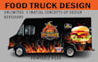 design food truck wrap, car wrap, truck wrap, vehicle warp,