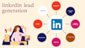 do linkedin lead generation and email list building