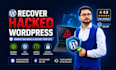 recover hacked wordpress, remove malware and fix security issues