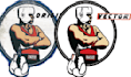 vectorize any logo or image art in illistrator