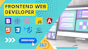 be your creative front end web developer using HTML,CSS,bootstrap, react and js