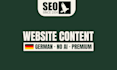 write real german website content, absolutely no ai