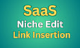 build backlinks on saas websites, niche edit, link insertion