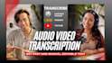 deliver fast transcription and transcribe audio to text