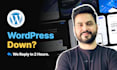 fix wordpress errors, site down and critical wordpress issues