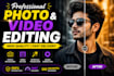 provide high end photo editing and video editing services