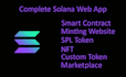 launch your nft and ft token on solana blockchain